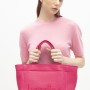 Benetton Bnt_1844  İthal Yumuşak Kumaş  El Ve Çapraz Çanta Fuşya 