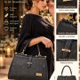 Elegant 798 Kadın El Ve Çapraz  Model Siyah