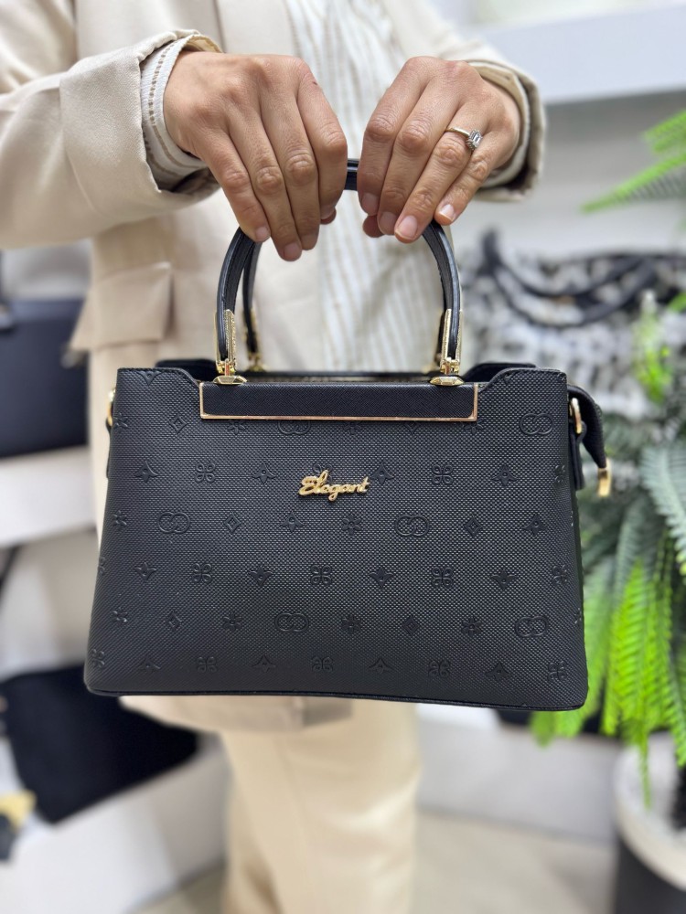 Elegant 876 Kadın El Ve Çapraz  Model Siyah