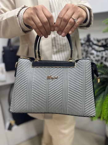 Elegant 876 Kadın El Ve Çapraz Model Gri Elegant 876 Kadın El Ve Çapraz Model Gri