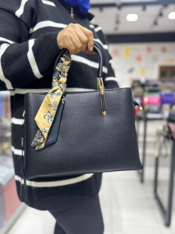 Matewcox Byn-2429 Kadın Çanta İthal Premium Serisi  El  Ve Çapraz Model Siyah