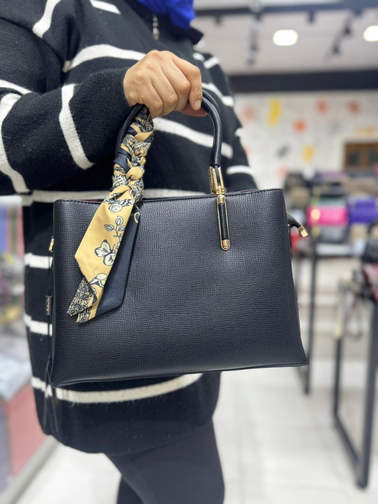 Matewcox Byn-2429 Kadın Çanta İthal Premium Serisi  El  Ve Çapraz Model Siyah