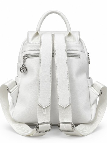 Nas Bags 1328 Kadın Çanta Sırt Model Beyaz Nas Bags 1328 Kadın Çanta Sırt Model Beyaz