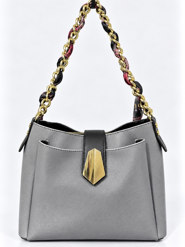 Nas Bags 1419 Kadın El Ve Çapraz  Model Gri