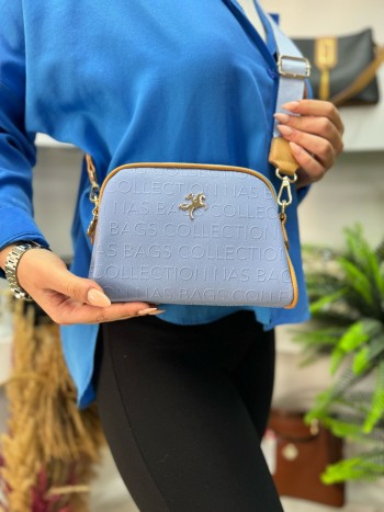 Nas Bags 1188 Kadın Çapraz  Model Mavi
