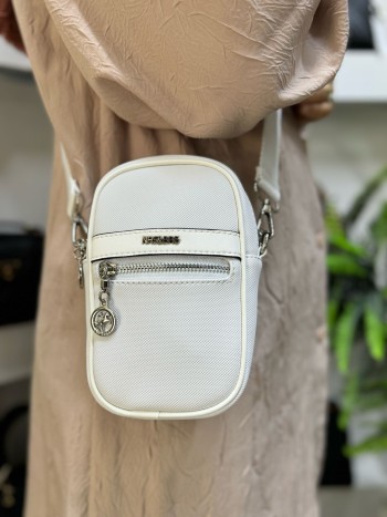 Nas Bags 1316 Kadın Çapraz  Model Beyaz