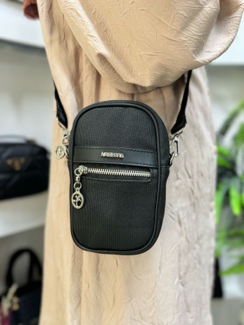 Nas Bags 1316 Kadın Çapraz  Model Siyah