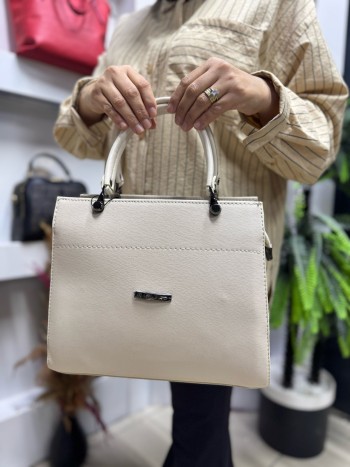 Nas Bags 1343 Kadın El Ve Çapraz Model Krem Nas Bags 1343 Kadın El Ve Çapraz Model Krem