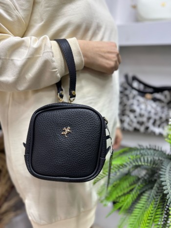Nas Bags 1388 Kadın El Ve Çapraz  Model Siyah