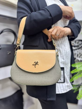 Nas Bags 1372 Kadın El Ve Çapraz Model Yeşil Nas Bags 1372 Kadın El Ve Çapraz Model Yeşil
