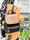 Nas Bags 1328 Kadın Sırt Model Siyah Taba 