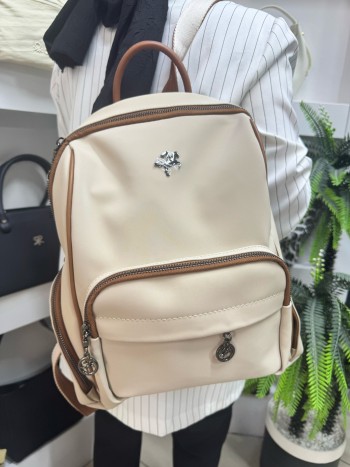 Nas Bags 931 Kadın Sırt Model Bej