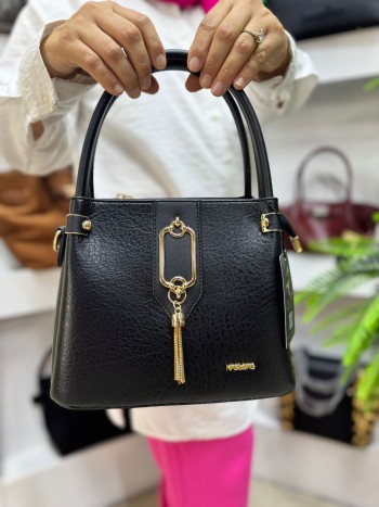 Nas Bags 1459-1 El,Omuz  Ve  Çapraz Model Siyah