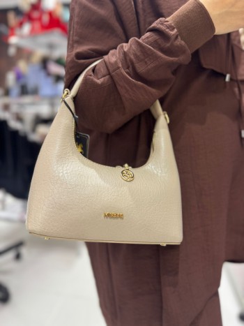 Nas Bags 1451 Kadın Çanta El Ve Çapraz Model Kum
