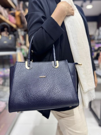 Nas Bags 1480 Kadın Çanta El Ve Çapraz Model Lacivert