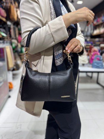 Nas Bags 1469 Kadın Çanta El Ve Çapraz Model Siyah