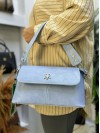 Polo Of Clors 2021 Kadın El Ve  Çapraz Model Mavi
