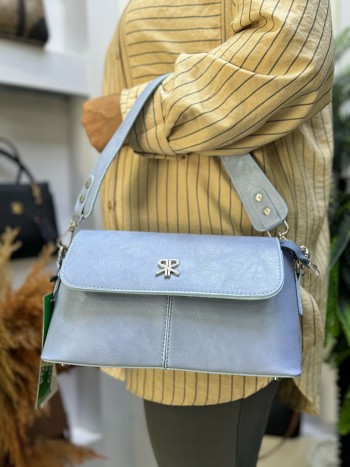 Polo Of Clors 2021 Kadın El Ve  Çapraz Model Mavi