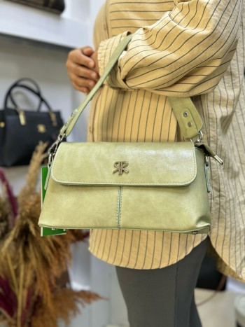 Polo Of Clors 2021 Kadın El Ve  Çapraz Model Yeşil