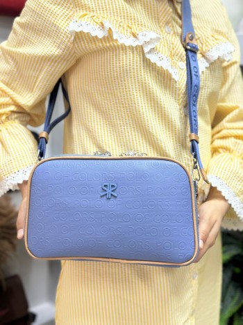 Polo Of Clors 3011 Kadın   Çapraz Model Mavi