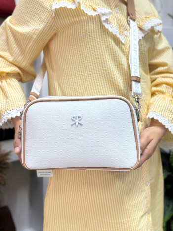 Polo Of Clors 3011 Kadın   Çapraz Model Beyaz