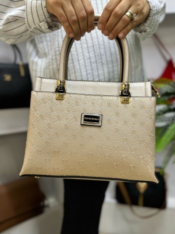 Silver Polo 826 Kadın El Ve Çapraz  Model Gold