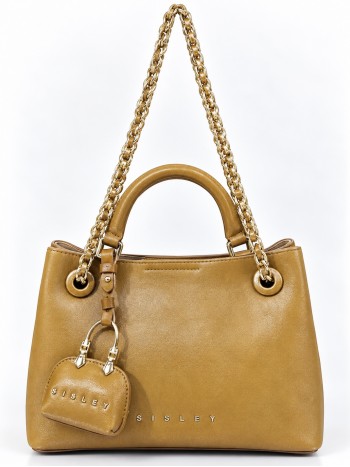 Sisley SLY297 Suni Deri El,Omuz  Ve Çapraz Model Taba 