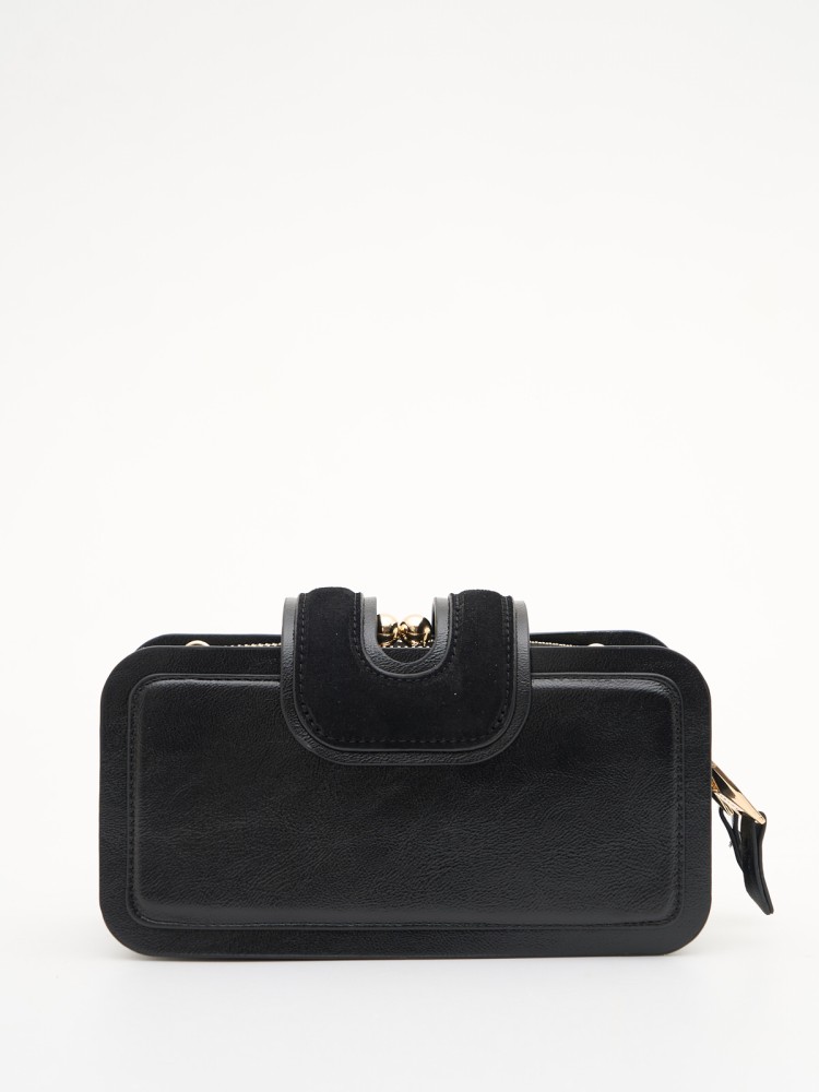 Sisley SLY_465 İthal Deri Çapraz Model Süet Siyah Sisley SLY_465 İthal Deri Çapraz Model Süet Siyah