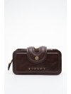 Sisley SLY_465 İthal Deri Çapraz Model Kahve