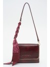 Sisley SLY_466  İthal Deri El,Omuz Ve Çapraz Model Bordo