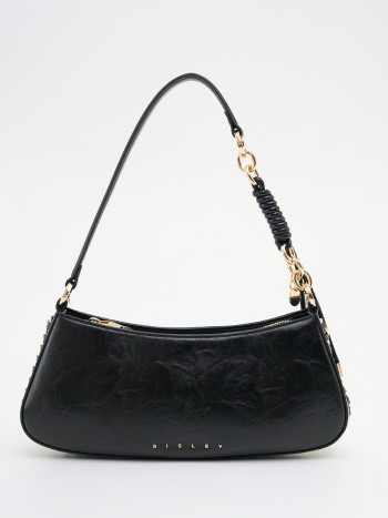 Sisley SLY_492 İthal Deri El Ve Çapraz Model Siyah