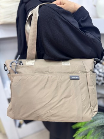 Sanmoris 6007 İthal Kumaş Kadın El,Omuz Ve Çapraz Model Krem Sanmoris 6007 İthal Kumaş Kadın El,Omuz Ve Çapraz Model Krem