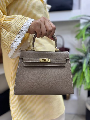 Levidor 930427 Kadın Çanta İthal Premium Serisi  El,Omuz  Ve Çapraz Model Gri