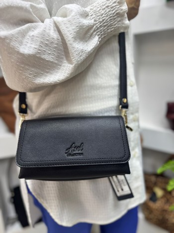 Asel Collection asl001-3 Çapraz Model Siyah Asel Collection asl001-3 Çapraz Model Siyah