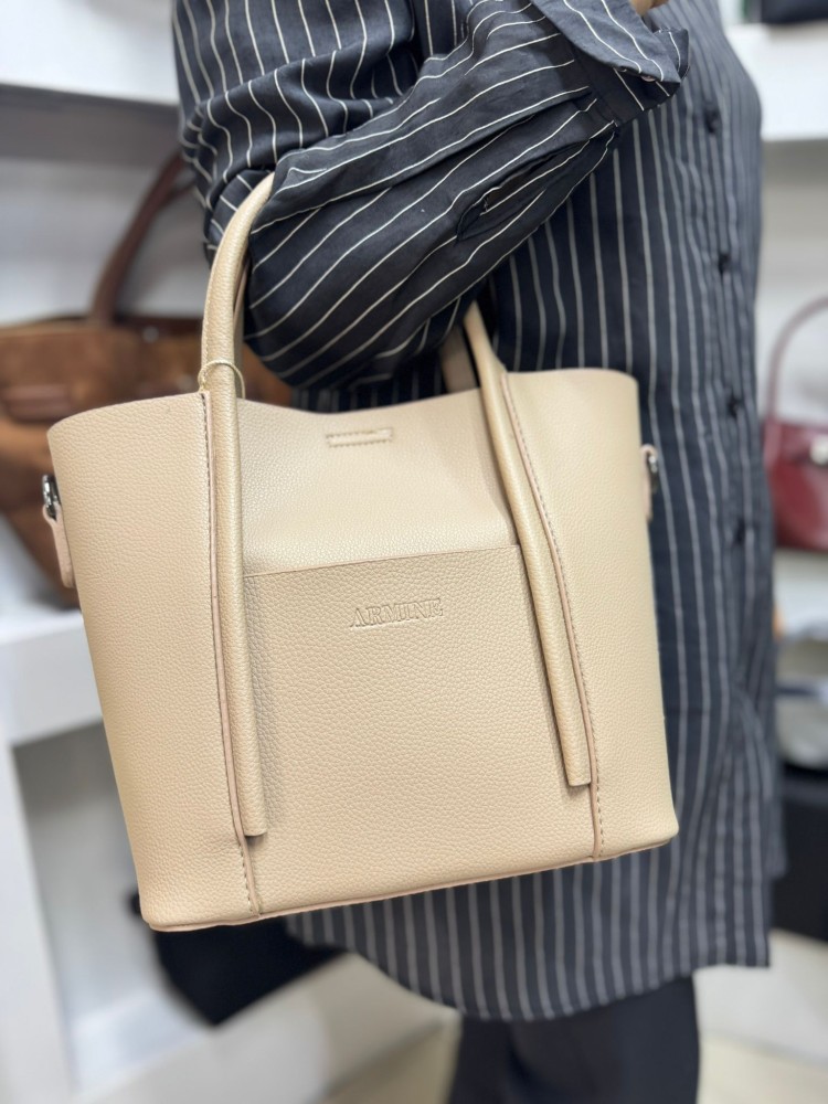 Armine 389 El Ve Çapraz Model Kum