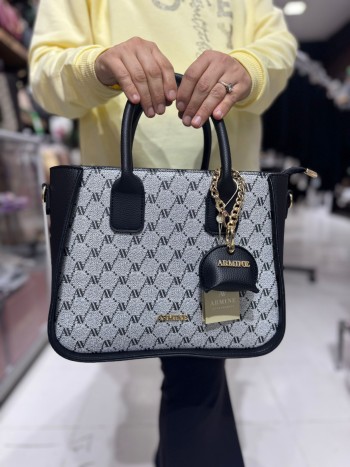 Armine 419 El Ve Çapraz Model Gri