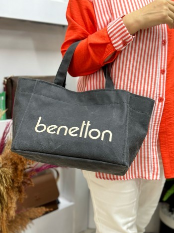 Benetton Bnt-1102 Kadın Çanta Çapraz Model Siyah