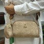 Benetton Bnt-1278 Kadın Çanta Monogram Çapraz Model Camel