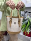 Benetton Bnt-1329 Kadın Çanta Monogram El Ve Çapraz Model Camel