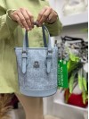 Benetton Bnt-1329 Kadın Çanta Monogram El Ve Çapraz Model Mavi