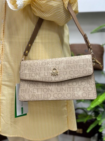Benetton Bnt-1405 Kadın Çanta El Ve Çapraz Model Camel