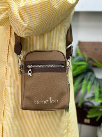 Benetton Bnt-1440 Kadın Çanta Cüzdan Camel Benetton Bnt-1440 Kadın Çanta Cüzdan Camel