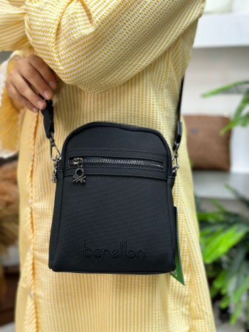 Benetton Bnt-1440 Kadın Çanta Cüzdan Siyah Benetton Bnt-1440 Kadın Çanta Cüzdan Siyah