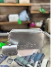 Benetton Bnt-1448 Kadın Çanta Slikon Çapraz Model Gümüş Gri