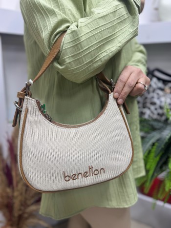 Benetton Bnt-1541 Kadın Çanta El Ve Çapraz Model Camel
