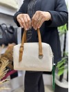 Benetton Bnt-1582 Kadın Çanta Nano Kumaş El Ve Çapraz Model Bej Camel