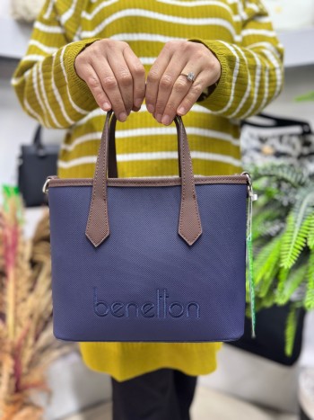 Benetton Bnt-1588 Kadın Çanta Nano Kumaş El Ve Çapraz Model Laci