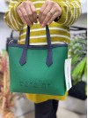 Benetton Bnt-1588 Kadın Çanta Nano Kumaş El Ve Çapraz Model Zümrüt Yeşil
