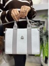Benetton Bnt-1596 Kadın Çanta Monogram El Ve Çapraz Model Beyaz
