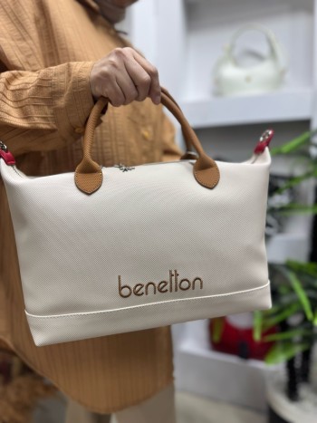 Benetton Bnt-1612 Kadın Çanta Nano Kumaş El Ve Çapraz Model Bej Camel Benetton Bnt-1612 Kadın Çanta Nano Kumaş El Ve Çapraz Model Bej Camel
